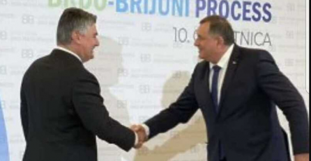 SRDAČNO RUKOVANJE DODIKA I MILANOVIĆA: Crnadak se oglasio oštrom reakcijom