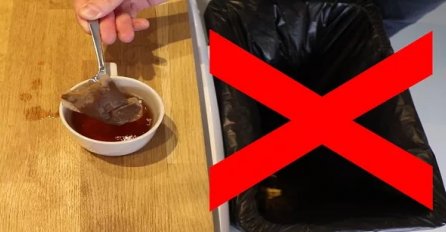 NE BACAJTE KESICE OD ČAJA U SMEĆE - ONE SU PRAVO ČUDO, EVO ŠTA MOŽETE S NJIMA: Svi su poludjeli za ovim trikom
