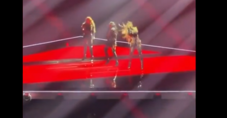 POGLEDAJTE SNIMAK SA GENERALNE PROBE! Uraganke spremne kao zapete puške, a pogledajte reakciju publike kad su ih vidjeli (VIDEO)