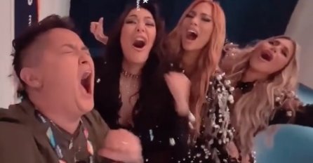 PRVI SNIMAK MARIJE ŠERIFOVIĆ I HURRICANE NAKON PROLASKA U FINALE: Pogledajte reakciju su čule ko prolazi, Marija ih snimala (VIDEO)