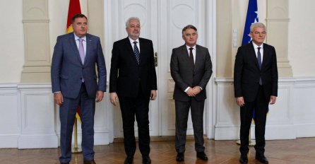 Predsjedništvo BiH se sastalo s premijerom Crne Gore Zdravkom Krivokapićem