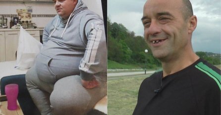 JEO SAM KILOGRAM ĆEVAPA ZA RUČAK, A SAD SAMO 1 KOMAD: Vladimir je smršao 121 kilogram za godinu dana, evo kako