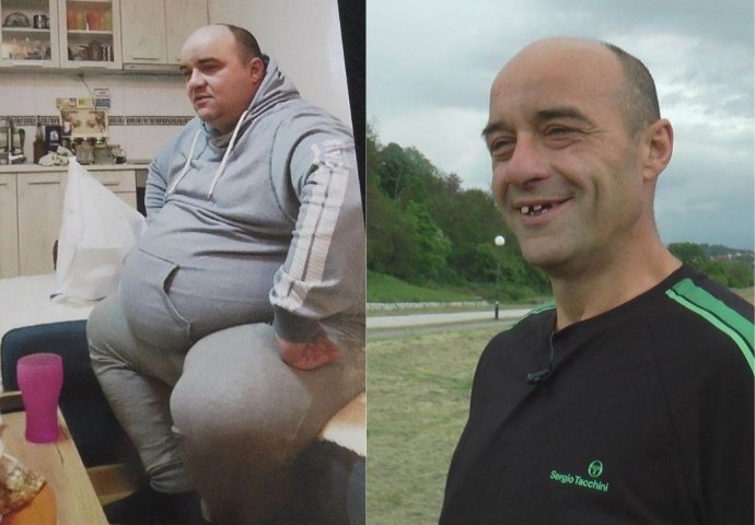 JEO SAM KILOGRAM ĆEVAPA ZA RUČAK, A SAD SAMO 1 KOMAD: Vladimir je smršao 121 kilogram za godinu dana, evo kako