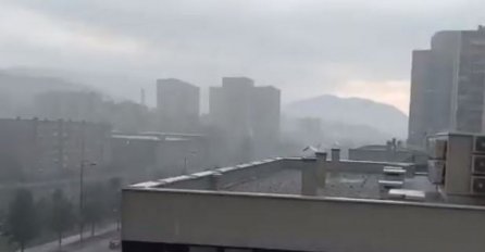 Sarajevo pogodilo snažno nevrijeme: Prolom oblaka nad glavnim gradom