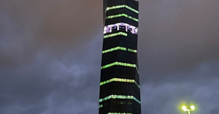 Avaz Twist Tower večeras u bijeloj boji u znak sjećanja na 3.176 ubijenih Prijedorčana