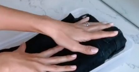 Stavila je farmerke u FRIŽIDER i ostavila sve bez teksta: Ovaj trik će ti drastično OLAKŠATI život! (VIDEO)