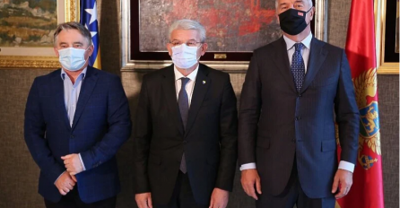 Džaferović i Komšić večerali sa predsjednikom Crne Gore Milom Đukanovićem