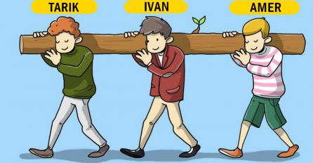 DA VAS VIDIMO: Koji čovjek nosi najveći teret?