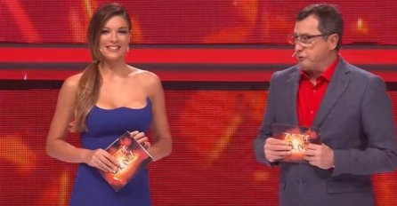 SANJA KUŽET U EMISIJU GRANDA STIGLA U CRVENOJ HALJINI, SVI GLEDAJU 1 DETALJ: Voditeljica nije primijetila - VIDITE LI VI?