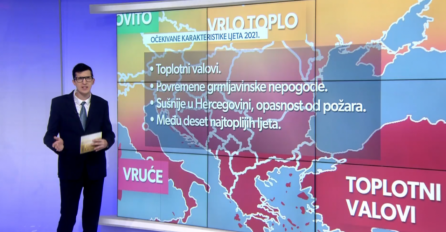 SLADIĆ OTKRIO SVOJE PROGNOZE ZA OVO LJETO:  Ako je suditi prema dinamičkim i statističkim izračunima, ovo ljeto je među 10 toplijih ljeta
