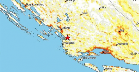 Snažan zemljotres jačine 4,7 stepeni po Richteru zatresao Dalmaciju