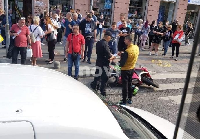 Saobraćajna nesreća u centru Sarajeva, stvorile su se velike gužve