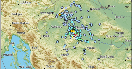 Novi zemljotres kod Petrinje