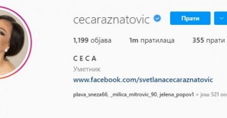 SINOĆ PROSLAVILA ROĐENDAN, A JUTROS JE SAČEKALE LIJEPE VIJESTI: Evo šta je Ceca ugledala kad je jutros UŠLA NA INSTAGRAM - IZNENAĐENJE (FOTO)
