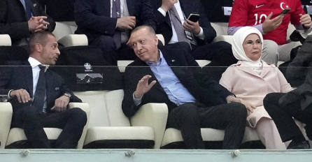 Velika podrška igračima Turske, Erdogan na tribinama u Bakuu