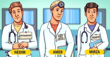 IDEALNA MOZGALICA ZA STUDENTE MEDICINE: Jedan čovjek se pretvara da je doktor, pokušajte zaključiti ko je