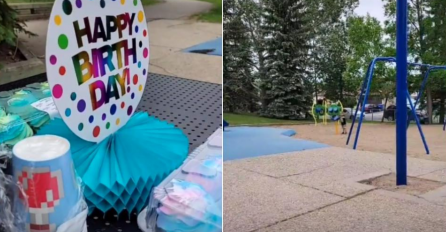 DJEČAKU NIKO NIJE DOŠAO NA PROSLAVU ROĐENDANA: Majka objavila tužan snimak iz parka, POGLEDAJTE ŠTA RADI NJEN SIN, SRCE DA PUKNE (VIDEO)