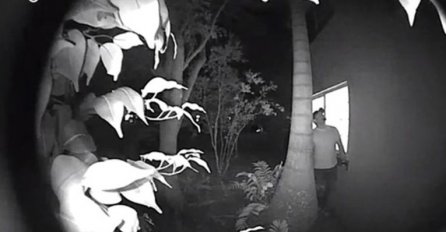 PRIMIJETILA DA JE NEKO PRATI, PA POSTAVILA KAMERU ISPRED PROZORA: Pogledajte šta je snimila, da je li je moguće da je OVO URADIO (VIDEO)