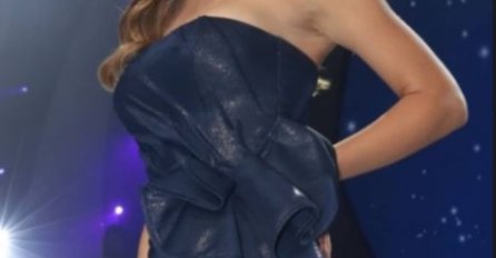 SANJA KUŽET VEČERAS ZASJENILA SVE SVOJIM IZGLEDOM! Voditeljica ZVIJEZDA GRANDA se utegla sve PUCA na njoj , a izrez na haljini OTKRIO PREVIŠE!