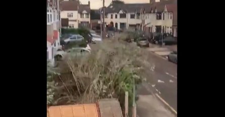 LETJELO DRVEĆE I CRIJEPOVI Tornado četvrti put u Evropi za dva mjeseca, poslije Češke opustošio i dio LONDONA (VIDEO)