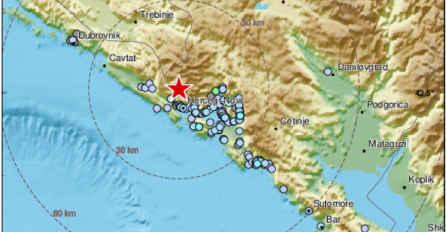  Novi zemljotres u Crnoj Gori: Osjetio se i u BiH