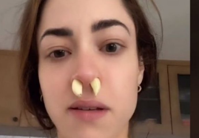 Stavila je bijeli luk u nos kako bi PROČISTILA SINUSE: Nakon 10 minuta, ostala je u šoku! /VIDEO/