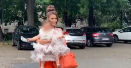 KĆERKA DIDI JANKOVIĆ SLAVI 1. ROĐENDAN: Torta na 5 spratova, dekoracija, baloni - sve pršti od luksuza, ZAVIRITE NA SLAVLJE (FOTO)