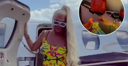 JELENA KARLEUŠA POKAZALA UNUTRAŠNJOST SVOG PRIVATNOG AVIONA: Ovakav luksuz nismo očekivali: Pogledajte kako izgleda (FOTO)