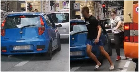 MUŠKARAC U HRVATSKOJ IZLETIO IZ AUTOMOBILA I VRIJEĐAO VOZAČICU: Njen potez niko nije očekivao (VIDEO) 