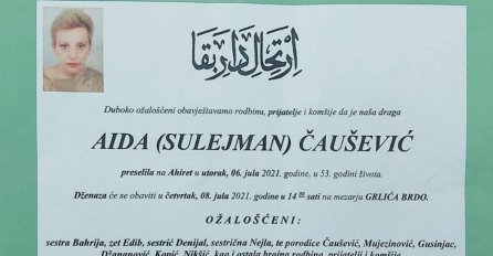 Tužne vijesti: U 53. godini preminula filmska radnica Aida Čaušević