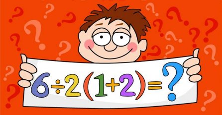 TAKO JEDNOSTAVNO, A MNOGI NE ZNAJU PRAVI ODGOVOR: Pokušajte riješiti matematički zadatak sa slike