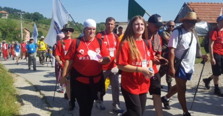 'Marš mira' protiče bez sigurnosnih problema uz moguće vremenske neprilike