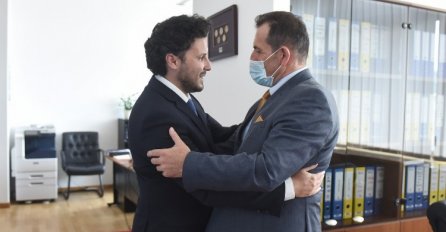 Cikotić i Abazović: Jačanje saradnje i unaprjeđenje bilateralnih odnosa