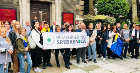 U Londonu održan Marš mira povodom godišnjice genocida u Srebrenici