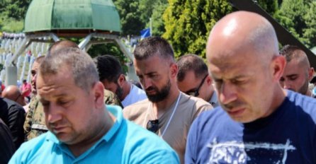 Vedad Ibišević klanjao dženazu u Potočarima