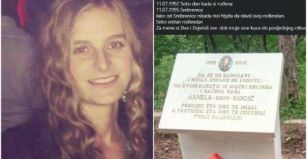 Brat rahmetli Arnele Đogić: Seko, sretan ti rođendan, iako ga zbog Srebrenice nikada nisi htjela slaviti