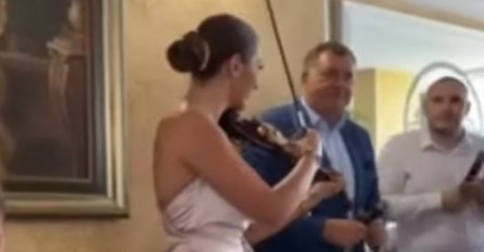 Milorad Dodik ponovo s mikrofonom u ruci: Sve objavila violinistkinja Jovana Simović