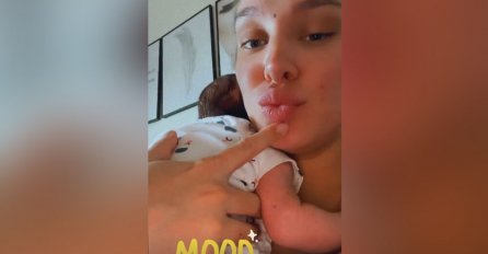LUNA SE PORODILA NEDAVNO, A DANAS JE BEBU IZVELA U GRAD: Obukla usku haljinicu, JE LI MOGUĆE DA OVAKO IZGLEDA NAKON POROĐAJA?