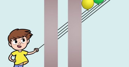 MOZGALICA KOJU 90% LJUDI POGREŠNO ODGOVORI: Koji balon dječak drži?