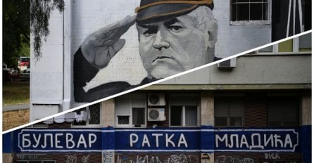 U Beogradu osvanula još dva grafita ratnom zločincu Ratku Mladiću