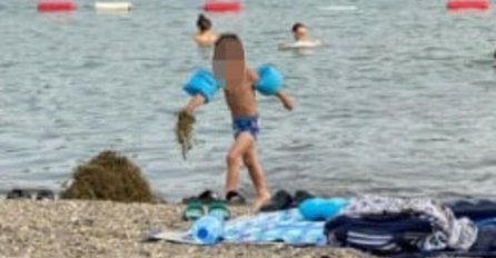 NEVJEROVATAN PRIZOR NA ADI CIGANLIJI, SVI SU GLEDALI U OVOG DJEČAKA: I ono što je držao u ruci (FOTO)