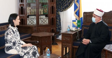 Gradonačelnica Karić posjetila reisa Kavazovića, izražena spremnost za saradnju