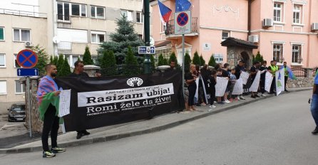 Protesti Roma u Sarajevu: Rasizam ubija, hoćemo da živimo