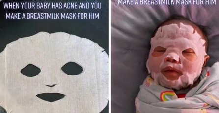 MAMA PODIJELILA NOVI TRIK: Svoju bebu njeguje maskama za lice, a sve zbog jednog razloga IZAZVALA POZITIVNE KOMENTARE