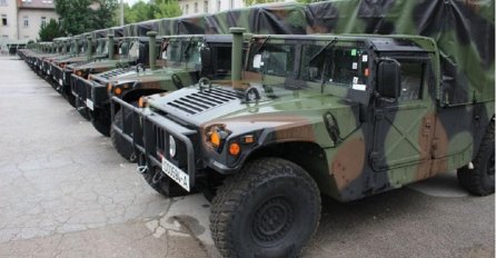 SAD vojsci BiH donirao 21 višenamjensko vozilo