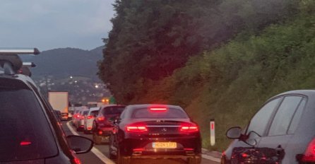 Velike gužve na ulazu u Sarajevo