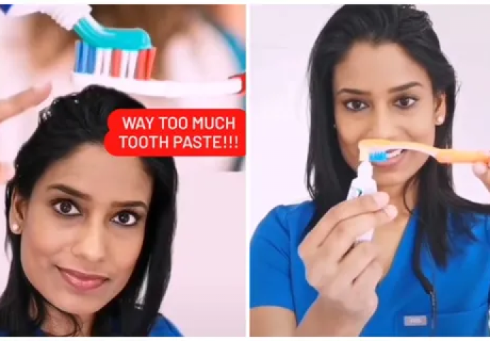 ZAUSTAVITE ŠTETU NA VRIJEME: Doktorica otkrila koliko paste za zube nam je DOVOLJNO ZA JEDNO ČETKANJE i vjerojatno je koristite previše