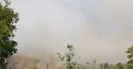 NEMA OTVORENOG PLAMENA: Požar u blizini Neuma pod kontrolom, biće potpuno ugašen do jutra