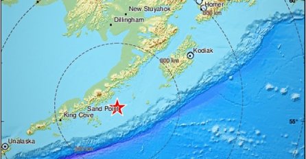 Potres magnitude 8.2 zabilježen kod Aljaske, izdano upozorenje za tsunami