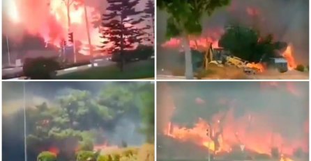 Šumski požari i dalje bjesne: Poginula jedna osoba, 10 zarobljenih na jugu Turske